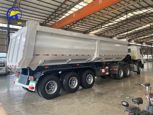 3axis Tri-Axle 40cbm Sinotruk Dump Trailer Personalización y solicitud personalizable