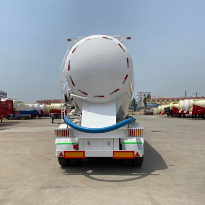 3 Ejes Cimc Cement Bulker Trailer con capacidad de 35m3 40m3 45m3 y 2 transportadores de neumáticos de repuesto