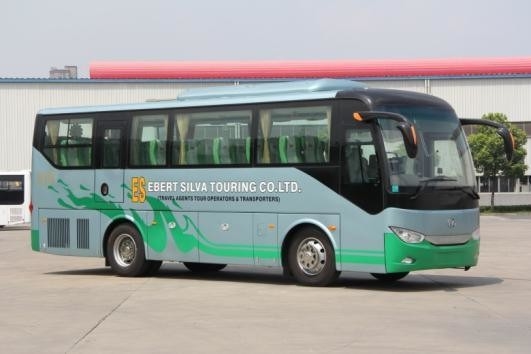 Transmisión manual 2023 40 asientos Autobús Rhd LHD para África Uganda Zimbabwe Zambia