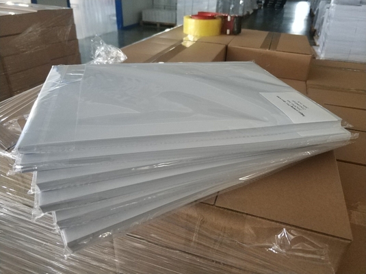 210x297x0.3 Impresión por inyección de tinta Hoja de PVC para tarjetas de plástico Soporte de piezas de repuesto técnicas