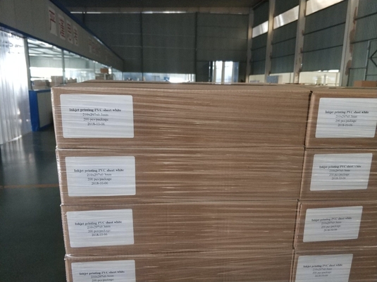Hoja de PVC y película recubierta El componente esencial para el éxito de la impresión por inyección de tinta