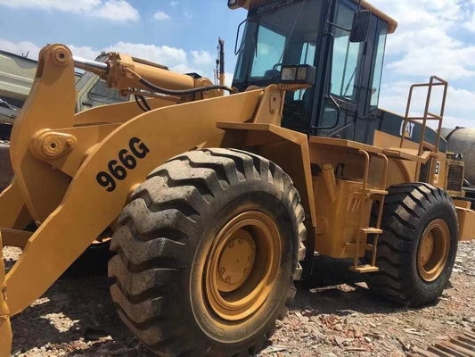 Cargador del extremo delantero Cat Caterpillar 966h con certificación CE Cargador de ruedas de 5 toneladas